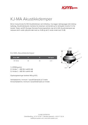 Forhåndsvisning af  Akustikdemper