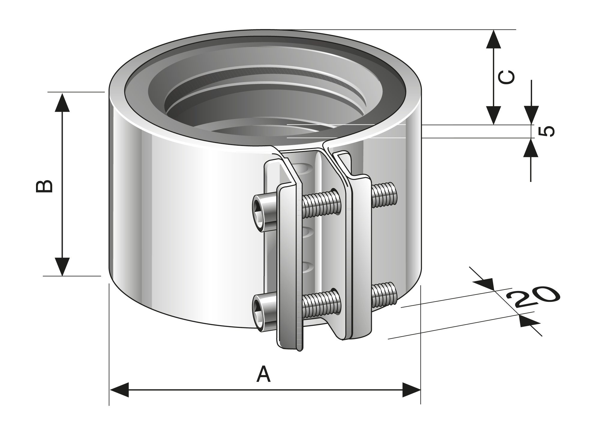 JET®REDUX-kobling | Reduksjonskobling i KJ-MA SYSTEM®