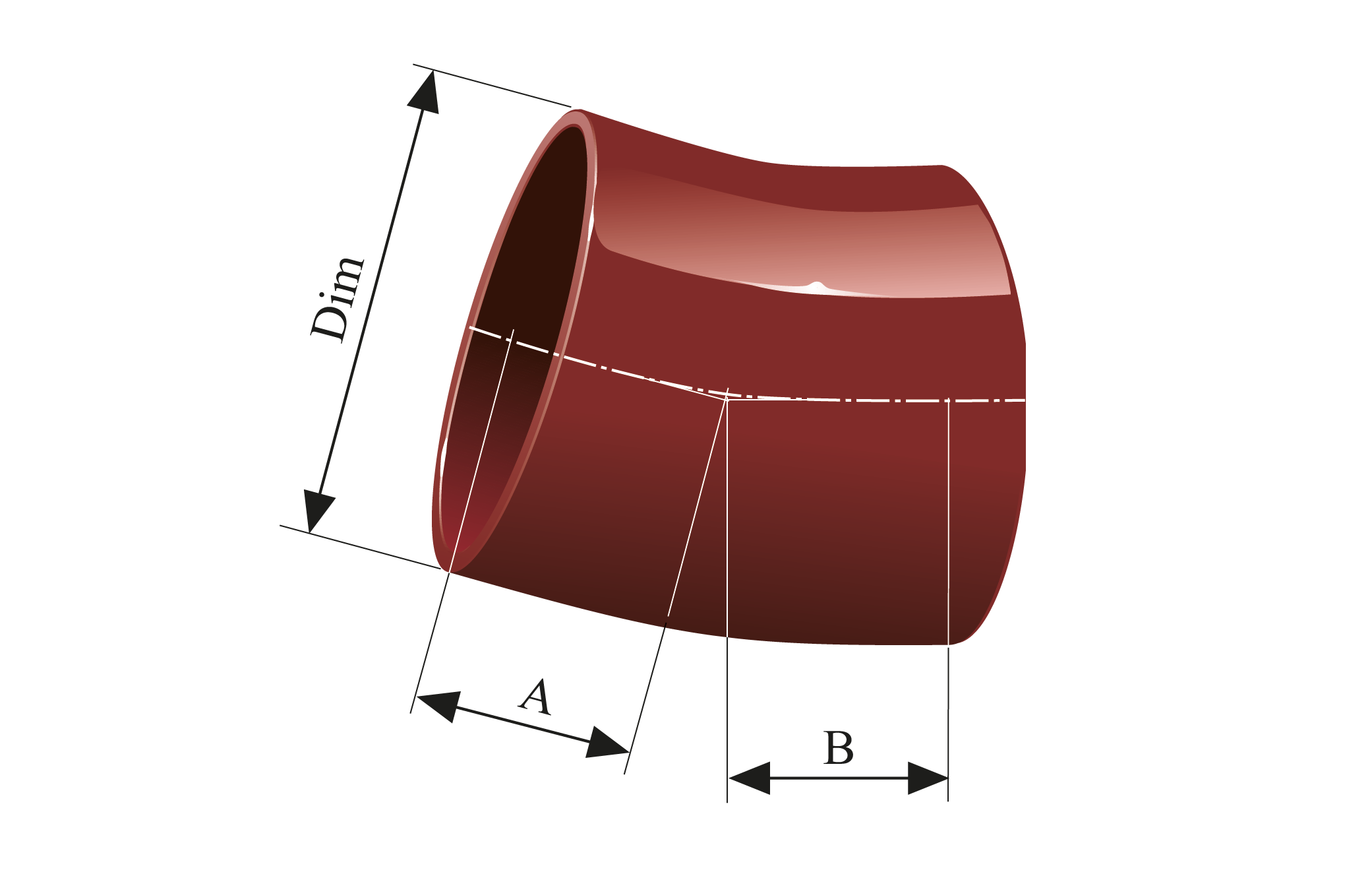 KJ-MA Bend 15° | Bend i KJ-MA SYSTEM®