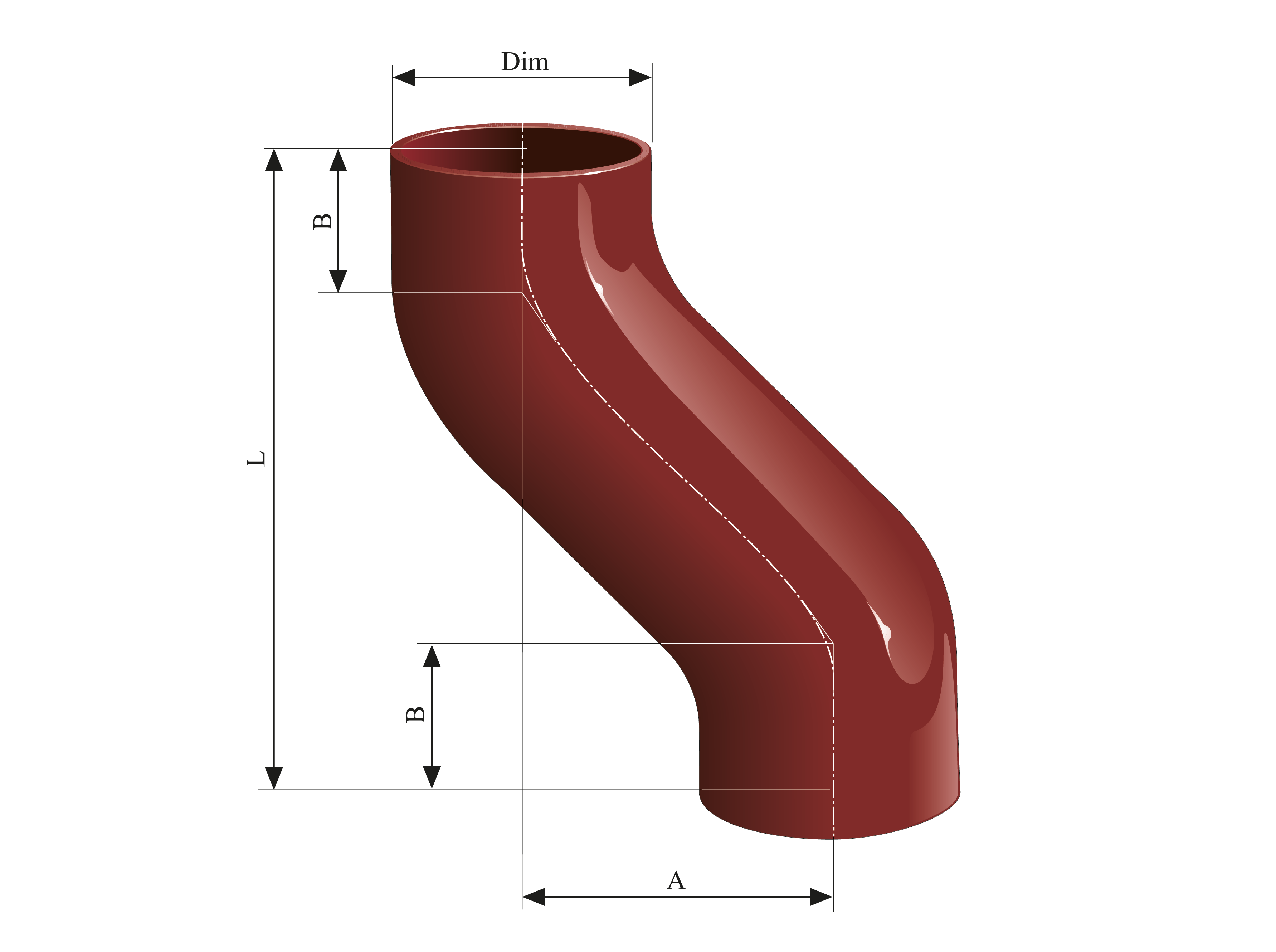 Avsatsrør | Rørdel i KJ-MA SYSTEM®