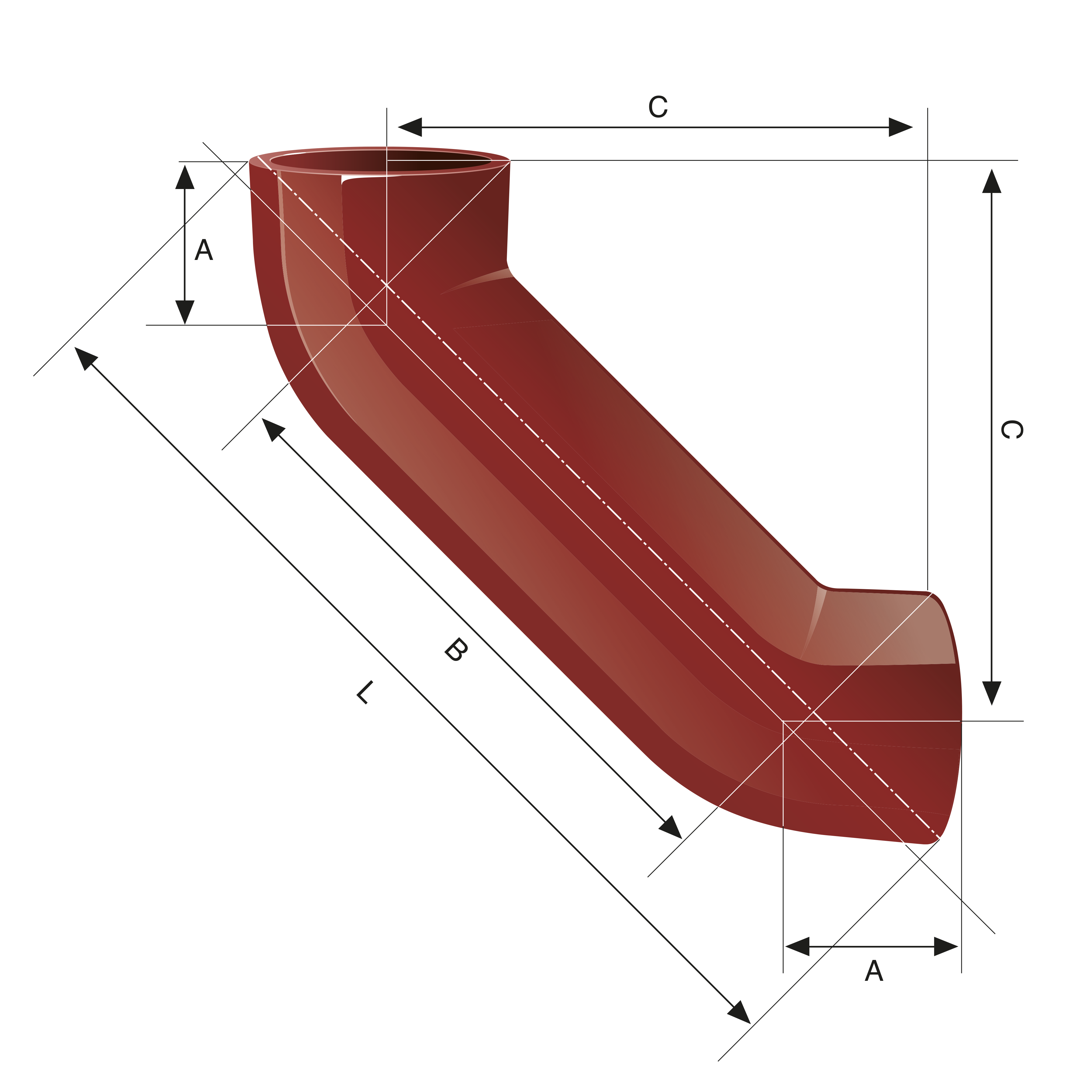  KJ-MA Dobbelbend 88° | Bend i KJ-MA SYSTEM®