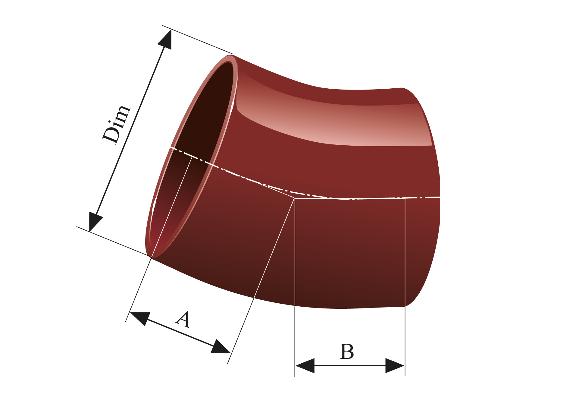 KJ-MA Bend 22° | Bend i KJ-MA SYSTEM®