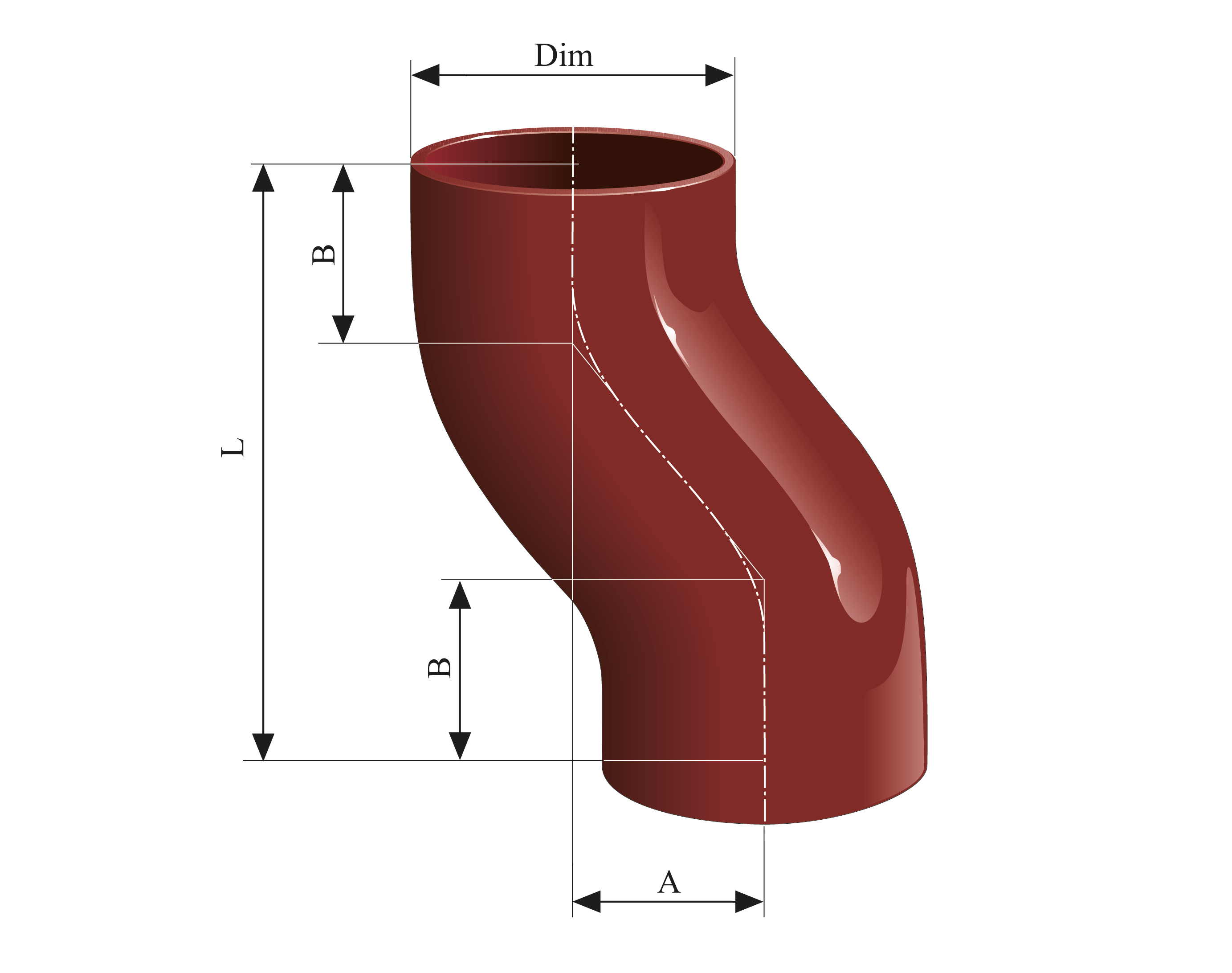 Avsatsrør | Rørdel i KJ-MA SYSTEM®
